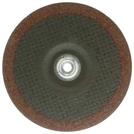 Weiler 7" x 1/4" TIGER CERAMIC Type 27 Grinding Wheel CER24R 5/8-11 Nut 58332